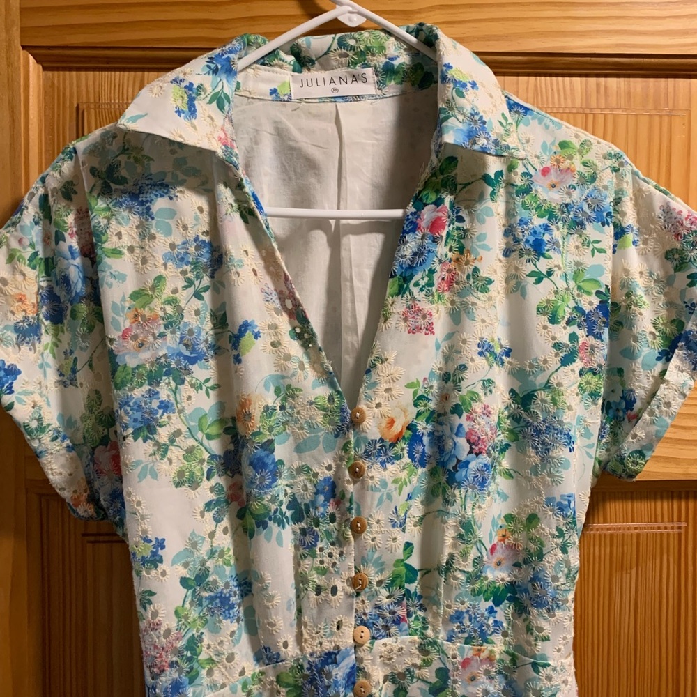 Garden Tea Party Boutique Midi Dress